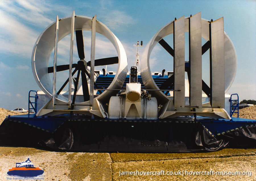 AP1-88 hovercraft promotional day by BHC -  (credit: The <a href='http://www.hovercraft-museum.org/' target='_blank'>Hovercraft Museum Trust</a>).